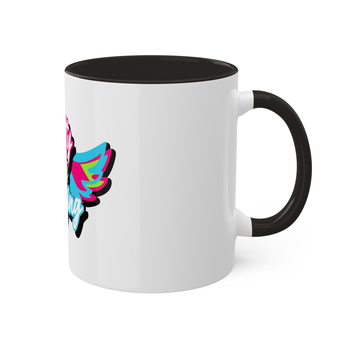 Pretty Fly Colorful Mugs, 11oz