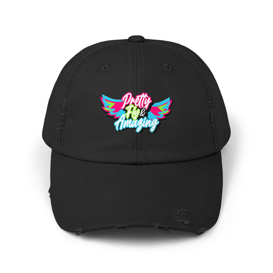 Pretty Fly & Amazing Distressed Cap