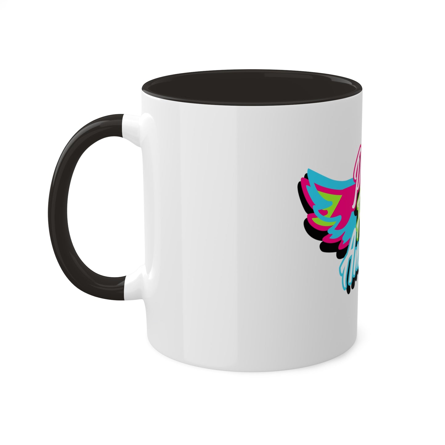 Pretty Fly Colorful Mugs, 11oz