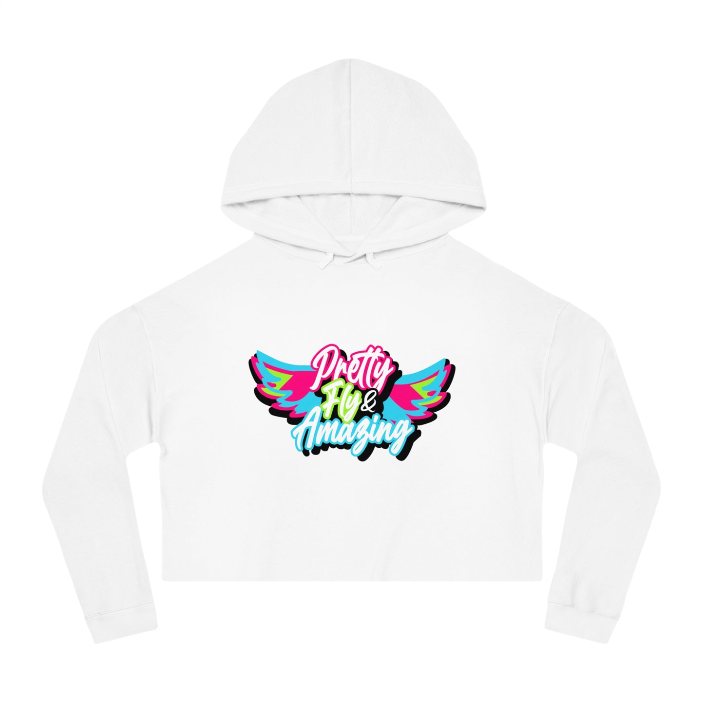 Women’s Cropped Fly Above Hooded Sweatshirt