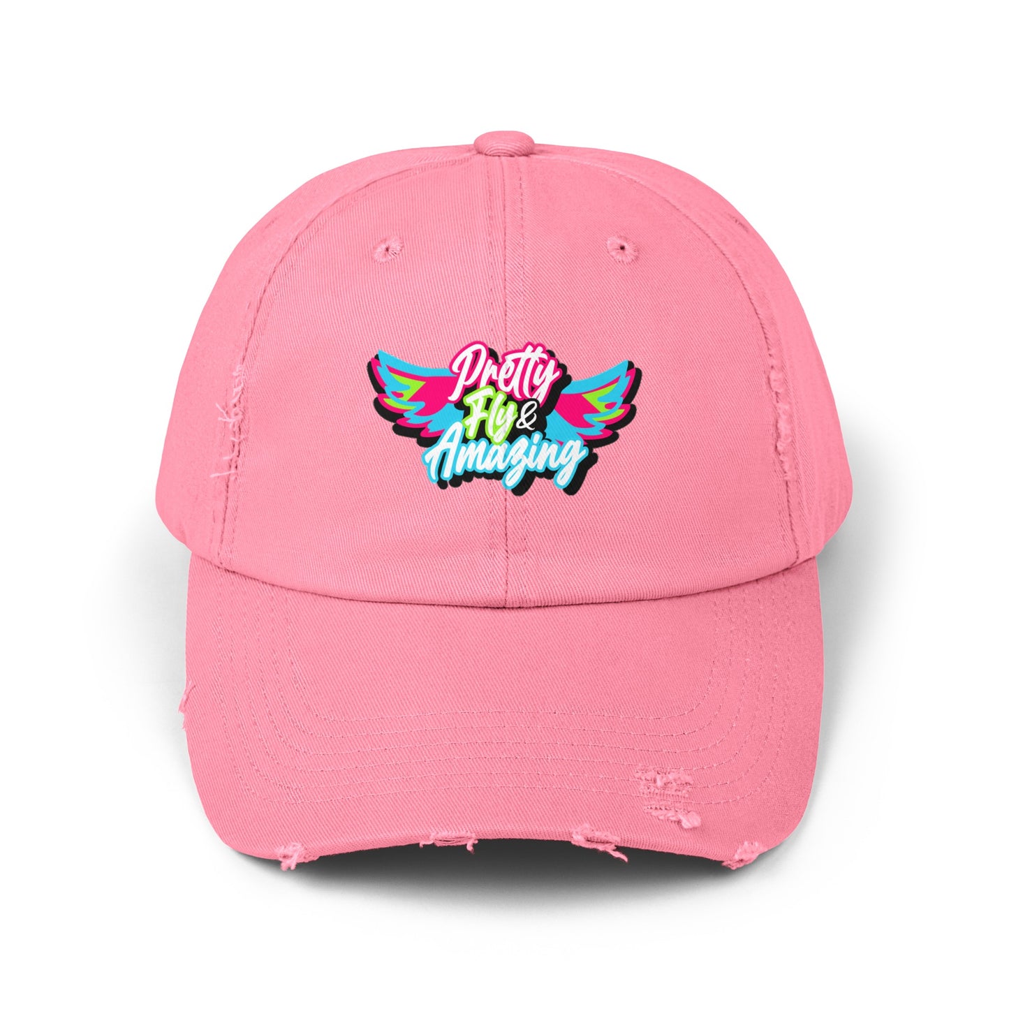 Pretty Fly & Amazing Distressed Cap